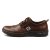 PUBGO商务休闲男士皮鞋M124027 (05棕色 43)第2张高清大图