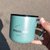 简约磨砂保温马克杯带盖男女办公室咖啡杯学生不锈钢家用喝水杯子350ML/500ML(蓝色)第5张高清大图