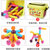 纽奇大颗粒磁力棒积木塑料42件 创意拼插磁性积木宝宝磁力棒2-3-6岁儿童玩具第2张高清大图