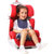 英国zazababy儿童安全座椅 汽车用宝宝座椅 安全座椅3-12岁(红色)第3张高清大图