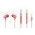 华为(HuaWei)荣耀AM12 立体声引擎耳机(玫瑰红)第4张高清大图