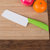 红凡 陶瓷菜刀家用锋利切肉刀厨师切片切菜水果刀氧化锆厨房刀具(绿色)第5张高清大图