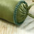 晶丽莱美容院专用多功能脚枕 糖果枕 欧式刺绣脚枕按摩枕头(绿色)第3张高清大图