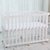 欧式高端多功能环保铝合金婴儿床白色宝宝床可拼接儿童BB床第4张高清大图