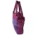 泽优诚品 女士个性紫色豹纹羽绒包棉袄包单肩包冬季 1222007第4张高清大图