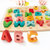 Hape大写字母立体拼图宝宝玩具字母认知拼板 3岁+E1551 国美超市甄选第3张高清大图