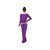 路伊梵时尚运动11506畅销女款莫代尔健美瑜伽服（深紫+浅紫）（M）第2张高清大图