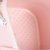 茶花2只装粉色塑料泡脚桶家用儿童双人过小腿洗脚盆泡脚盆0351【IUV爆款】 带提手，有深度，按摩盆底，加厚耐用第6张高清大图
