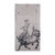 萃鸟收藏 中国明代画家张路创作国画老子骑牛图仿真卷轴作品家居装饰礼品字画第2张高清大图