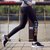 鸭鸭新款健身运动瑜伽跑步吸湿排汗速干弹力紧身伸展女裤JSK97412(金色 170)第3张高清大图