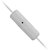 JVC Marshmallow HA-FR36-S入耳式 泡沫海绵带麦克通话耳机（银色）（提供遥控及话音筒功能 同时支持iPod/iPhone/iPad/BlackBerry）第3张高清大图