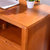 品尚美家 实木转角书桌 实木 电脑桌储物书柜书桌 连体书桌柜 现代简约中式书柜809 海棠第5张高清大图