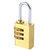 雨花泽 金属质感黄铜密码锁 箱包锁 防盗锁 土豪金色小号MLJ-7736第2张高清大图