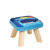 缘诺亿 蘑菇创意换鞋凳儿童矮凳四脚方凳可拆洗家居凳实木卡通凳ht-005#(草绿色 24小时内发货)第3张高清大图