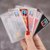 透明款防磁款银行卡套IC卡套身份证卡套公交卡套会员卡套(10装 窄口款)第9张高清大图