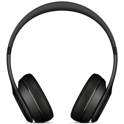 Beats Solo2 独奏者第二代 头戴式贴耳耳机 酷黑色 带麦【真快乐自营，品质保证】