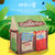 儿童游戏屋公主折叠城堡房子宝宝海洋球池玩具室内小帐篷通道tp2316(粉色甜品屋+粉色通道)第3张高清大图