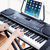 美科61键多功能智能教学电子琴MK-8618 国美超市甄选第8张高清大图