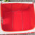 欧凡  单视窗双门牛津布U型太阳花收纳箱（66L）家庭3个装 大红  WD-6513第2张高清大图