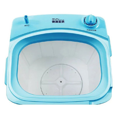 海尔（Haier）XPM28-01CY 迷你洗衣机小型母婴幼儿童宝宝半自动家用 无甩干(2.8公斤)