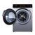 松下（Panasonic） 8公斤全自动家用变频滚筒洗衣机 泡沫净 90度加温洗（银色）XQG80-E8255第4张高清大图