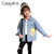 CaldiceKris（中国CK）女童彩色口袋牛仔外套CK-TF3502第4张高清大图
