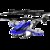 遥控飞机 无人直升机合金儿童玩具 飞机模型耐摔遥控充电动飞行器(红色 一个机身一块电池)第3张高清大图
