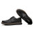 ECCO爱步男士休闲系列皮鞋 新款舒适软底软面脚感超好 430502(黑色 40)第5张高清大图