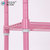 美之高 置物架五层厨房客厅收纳架金属多层家用落地储物架整理架子(粉红色)第5张高清大图