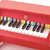 德国Hape 儿童钢琴男孩玩具女孩音乐启蒙早教玩具3-6-12岁 25键木制机械小钢琴 音乐玩具 儿童礼物E8466(红色)第2张高清大图