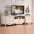 拉斐曼尼 FK006 欧式电视柜 法式简约实木客厅组合地柜 大理石电视柜2.2米(1.85米 木柜面)第2张高清大图
