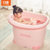 日康婴儿浴桶洗澡盆0-12岁粉色RK-X1002-2 国美超市甄选第8张高清大图