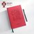 葡萄牙国家队官方商品丨C罗足球迷新款笔记本 红色软皮记事手账本(葡萄牙官方笔记本)第4张高清大图