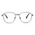 AA99防蓝光老花镜女款防辐射眼镜手机电脑老视护目镜一副精装A07A(【蓝光阻隔】亮银色A0702A 150度 建议50-54岁)第2张高清大图