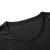 凯仕达男士运动套装夏季短袖t恤夏装潮流时尚休闲两件套圆领衣服TZ-820-821-2(TZ-823黑色 4XL)第2张高清大图