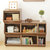 爱丽思IRIS 带盖环保木质收纳柜组合柜简易书柜置物柜STB(STB-200茶色)第4张高清大图