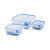 Luminarc 乐美雅 纯净保鲜盒3件套 方形  G1889第2张高清大图