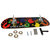 美洲狮（COUGAR） 滑板专业双翘四轮滑板刷街代步中国枫木板(彩色手印+工具)第3张高清大图