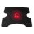 NC70麒麟锋火 笔记本散热器 黑色 全方位无死角散热 LED红灯风扇第2张高清大图