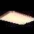 FSL佛山照明 LED吸顶灯具客厅苹果灯现代简约长方形三色调光灯饰(三段调光 36W尺寸645*425)第2张高清大图