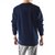 阿迪达斯男装2017秋季新款针织套头衫长袖保暖休闲运动卫衣S98803(蓝色)第2张高清大图