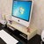 哈骆顿 护颈液晶电脑显示器架子底座支架桌上键盘收纳置物架(黑胡桃)第5张高清大图