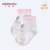 小米米minimoto婴儿宝宝莫代尔短袜四季薄袜儿童袜子3s(米白+粉红+花灰 2-3岁)第2张高清大图