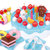 【彼优比】儿童过家家玩具水果蛋糕玩具切切乐水果蛋糕玩具套装儿童玩具(63件粉)第3张高清大图
