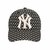MLB NY老花黑色白标鸭舌帽32CPFB-50L均码黑 百搭第3张高清大图