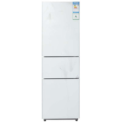 美的（Midea）BCD-236TGSMK 236升瓷白雅韵 自动制冰 人性化设计 抗寒高弹性门封 三门冰箱