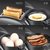 面包机早餐机烤面包机家用多士炉全自动多功能早餐机XB-8002(黑色)第4张高清大图