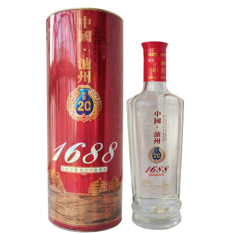 泸州老窖1688窖藏20年52度500ml六瓶装