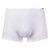 LPCSS男士内裤莫代尔细窄边低腰白色单层透气无痕夏季薄款平角裤(极地白 极地白 XL)第8张高清大图
