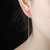 银耳线 999足银纯银耳环女气质简约短款小耳链耳钉耳坠长款耳饰风(超短款（约3厘米）一对 默认版本)第2张高清大图